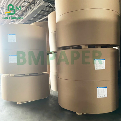 Unbleached Oilproof Snack Packing Box PE Coated Kraft Liner Board