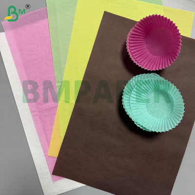 40gsm Colored Easy Slip Paper For Cup Caking Making Muffin Holder Raw Material