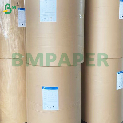 75gsm One Side Glossy One Side Matte Wet Strength Label Paper Rolls